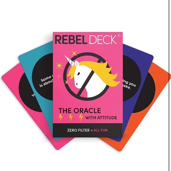 Rebel Deck The Oracle with Attitude tarot cards - Picture 1 of 9